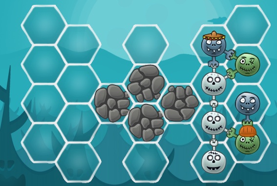 Happy Dead Friends Level 17 Walkthrough