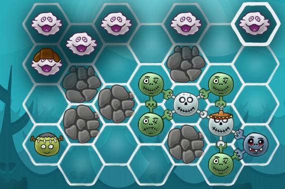 Happy Dead Friends Level 33 Walkthrough