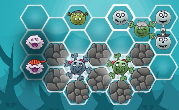 Happy Dead Friends Level 36 Walkthrough