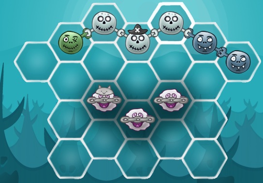 Happy Dead Friends Level 37 Walkthrough