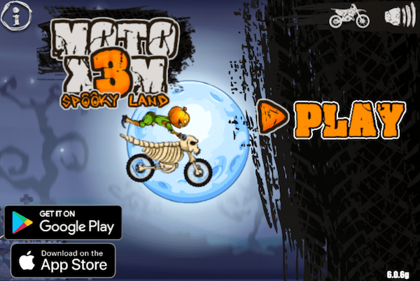 Moto X3M 6: Spooky Land