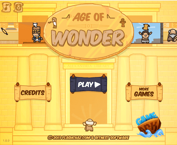Age of Wonder Title Screen