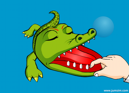 Crocodile Teeth Game
