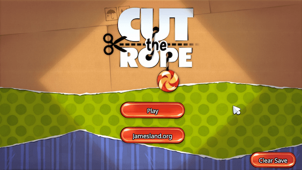 Cut the Rope (Adobe Flash)