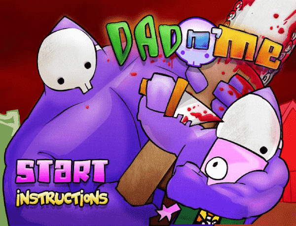Dad 'n Me Title Screen