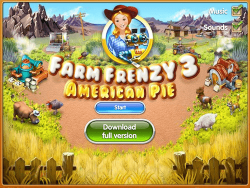 Farm Frenzy 3: American Pie