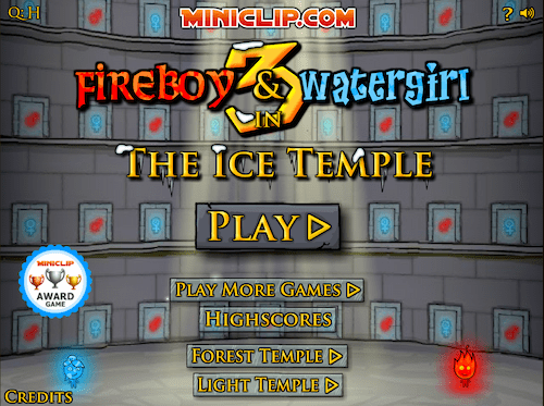Fireboy and Watergirl in the Ice Temple