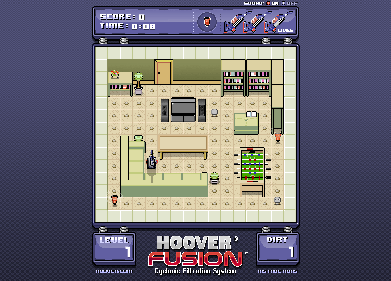 Hoover Fusion Frenzy