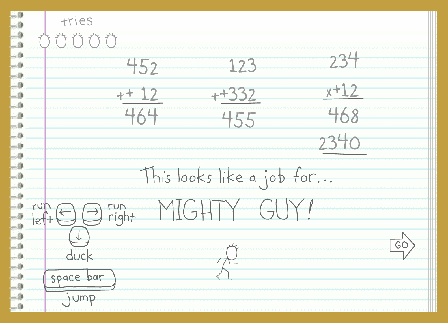 Mighty Guy Flash Game