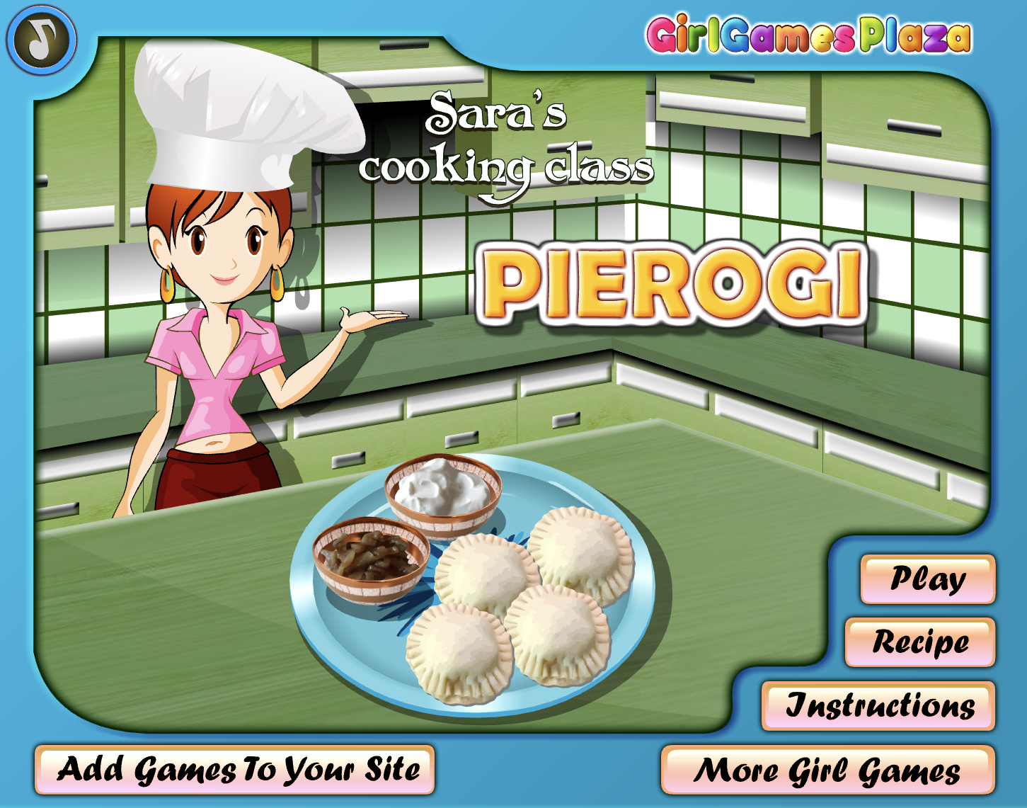 Sara's Cooking Class