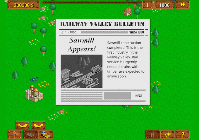 Railway Valley Gameplay Screenshot