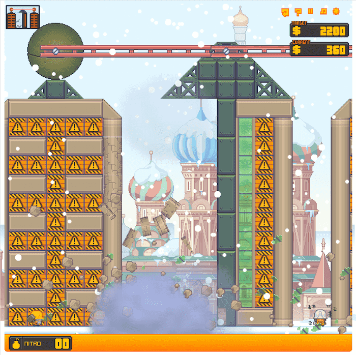 Rubble Trouble Moscow Gameplay Screenshot