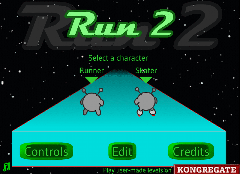 Run 2 Home Screen