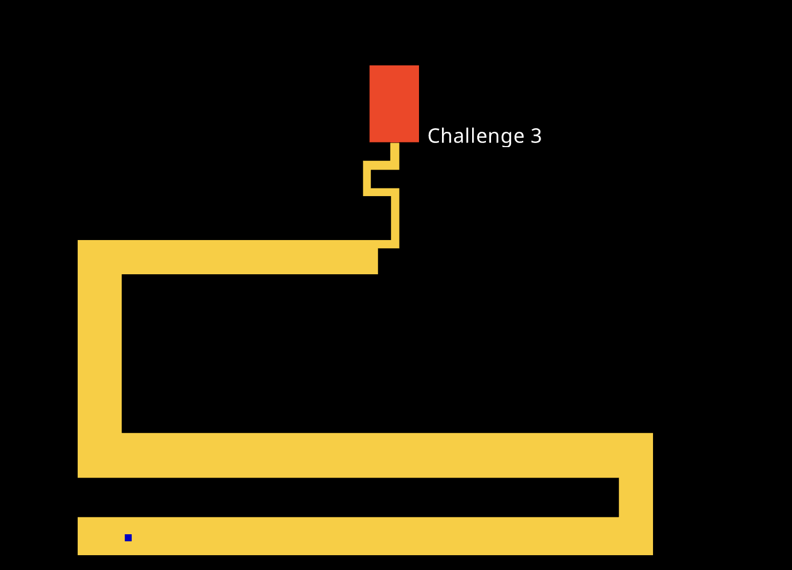 Scary Maze Game Level Three