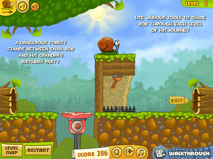 Snail Bob 2 Level One