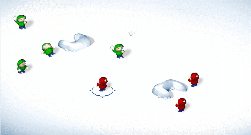 Snowcraft Flash Game