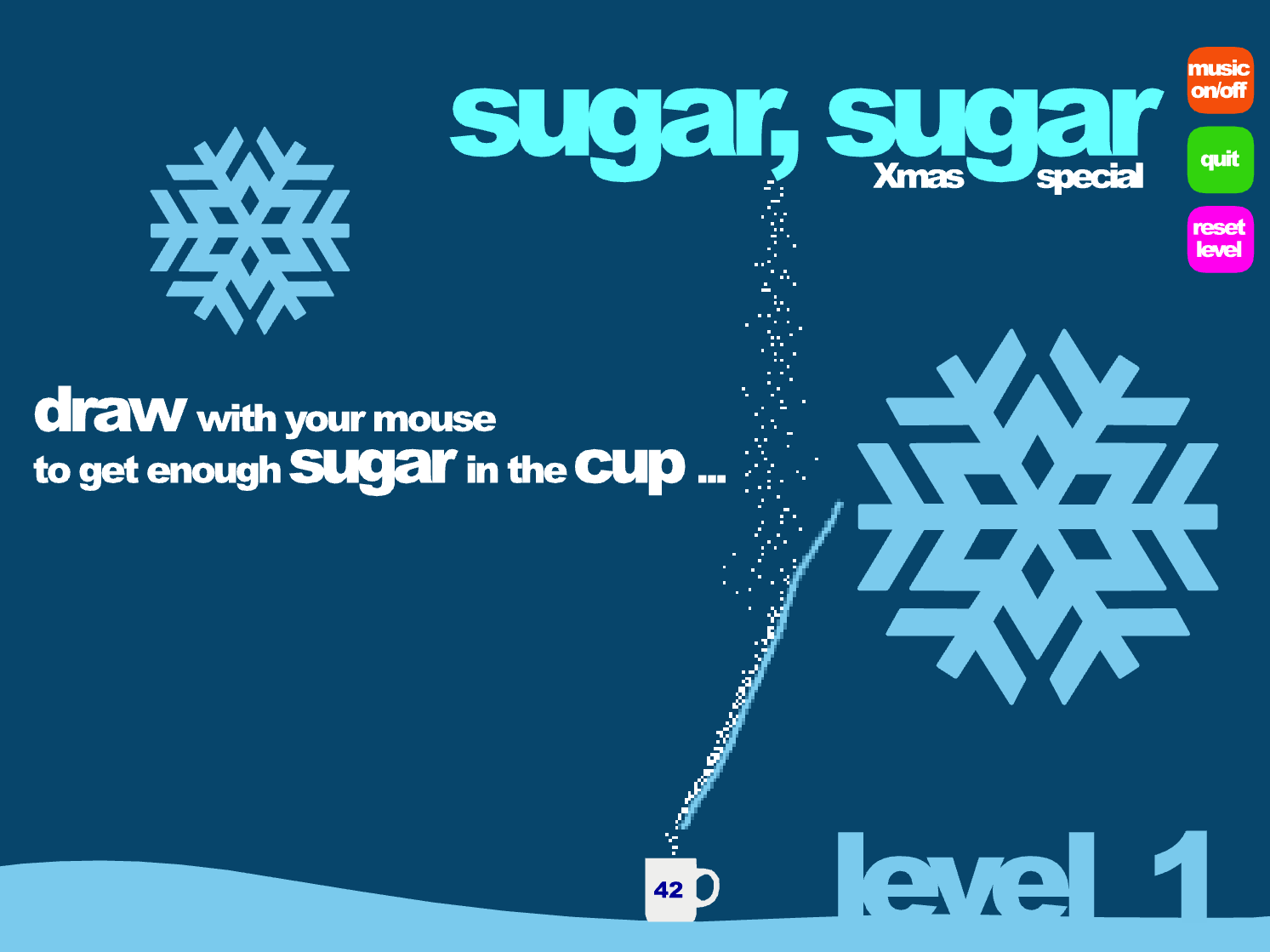 Sugar Sugar Christmas Special Level