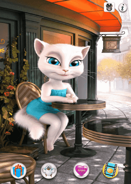 Talking Angela (Adobe Flash)