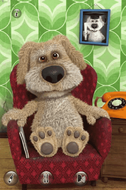 Talking Ben the Dog Gameplay Screenshot