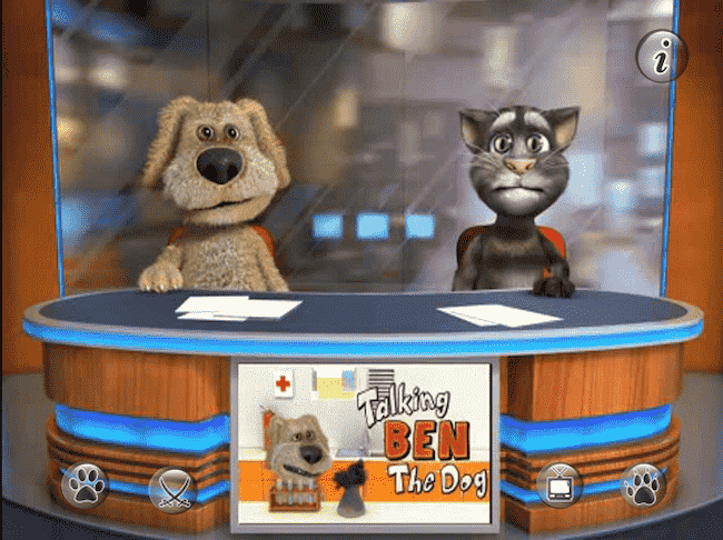 Talking Tom and Ben News Gameplay Screenshot