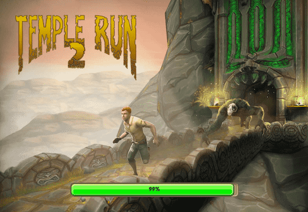 Temple Run 2 Loading Screen