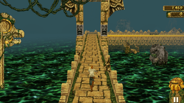 Temple Run Gameplay Screenshot