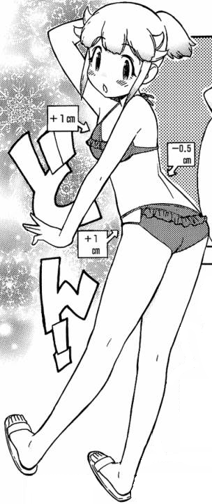 Momoka in her swimsuit