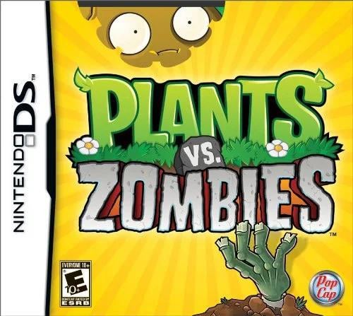 Plants vs Zombies NDS Boxart