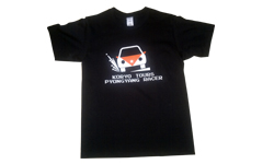 Pyongyang Racer T Shirt available via Koryo Tours